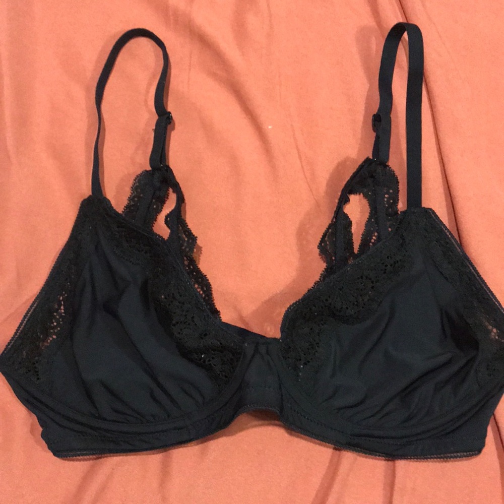 Aerie ~ Black Lacy Bra NWOT